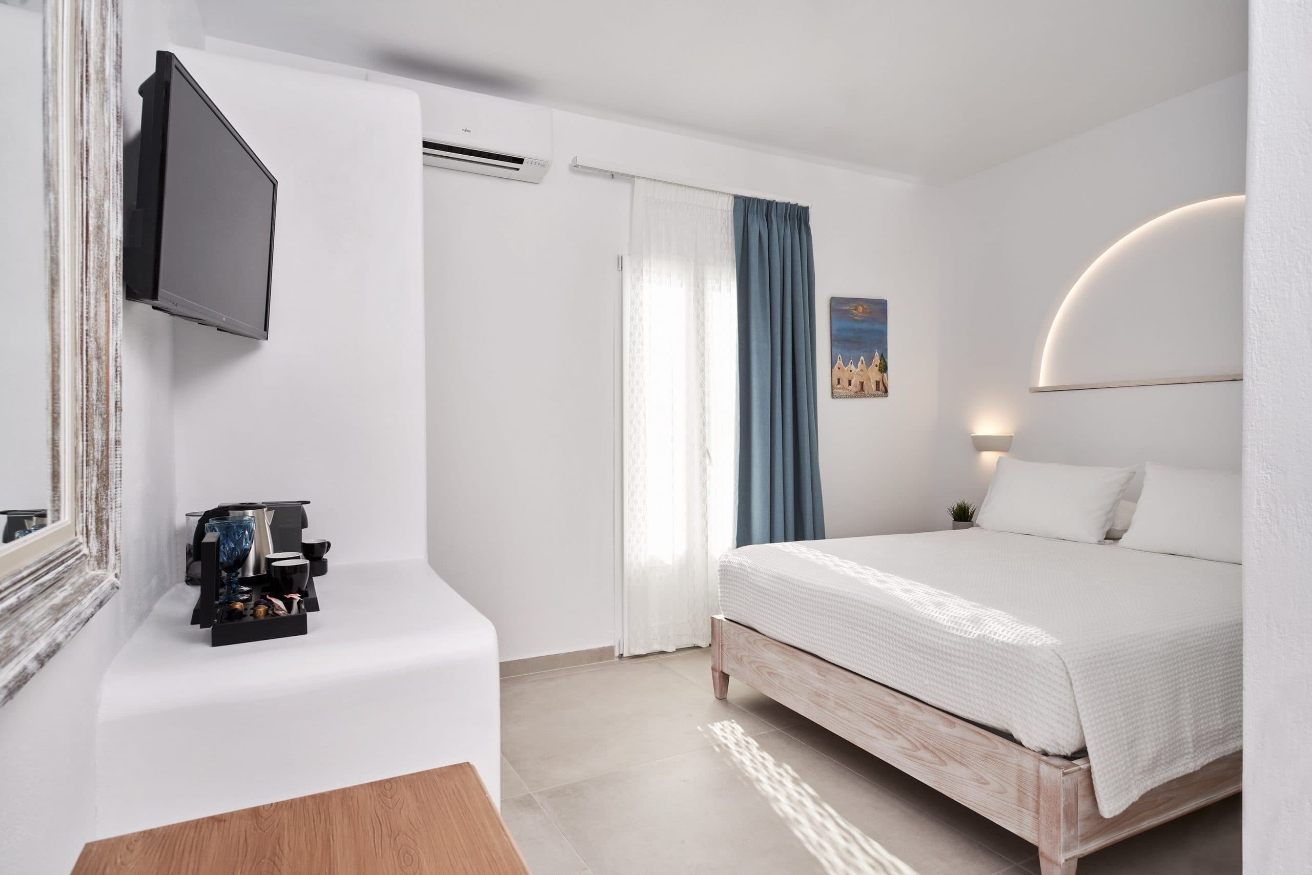 Enchanting evening ambiance with warm Mediterranean lighting